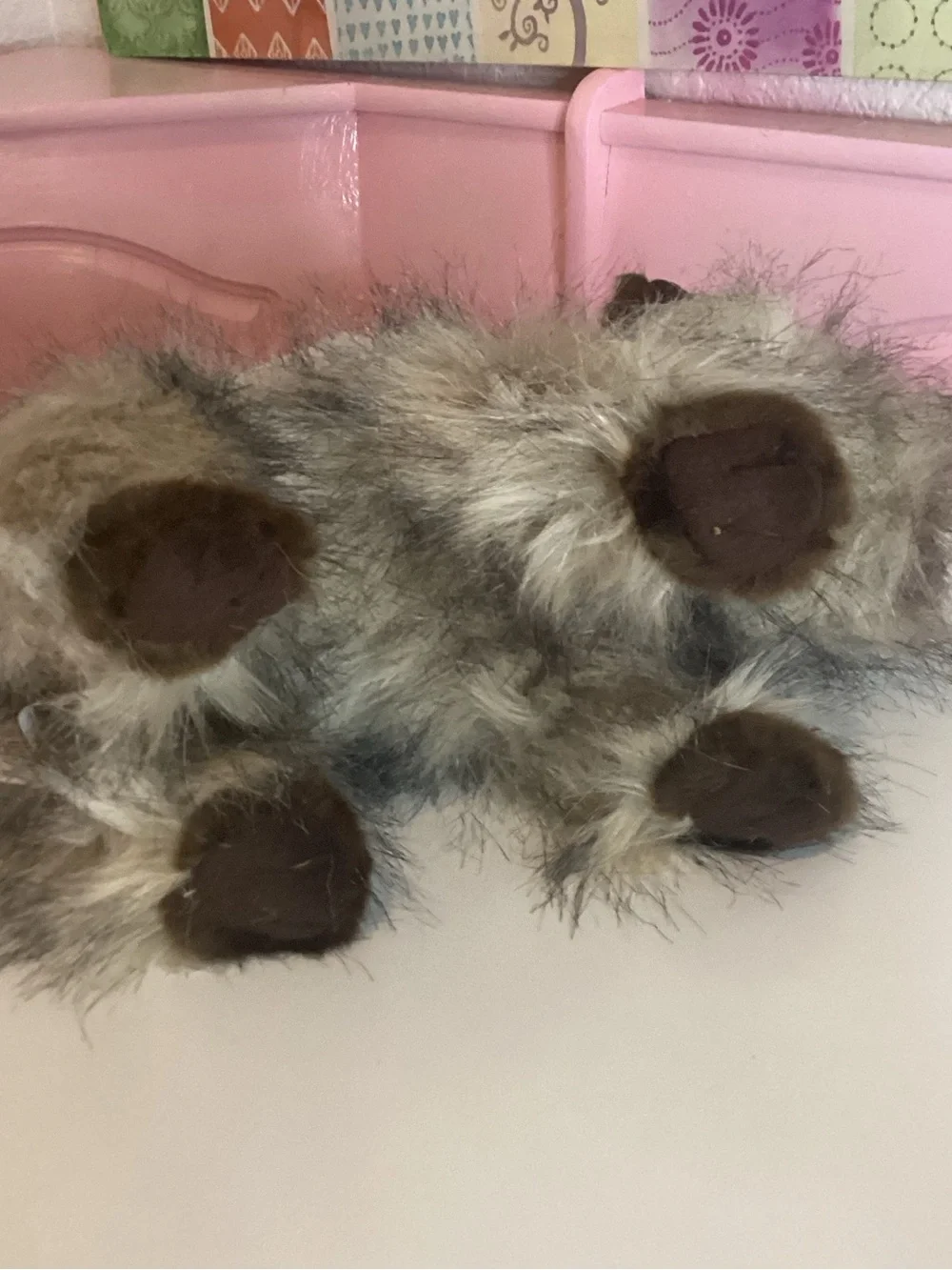 Cairn Terrier Dog 11” Plush Demdaco Realistic Fuzzy Fur Nath & Jules